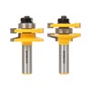 YONICO Cabinet Door Rail and Stile Router Bits Set 2