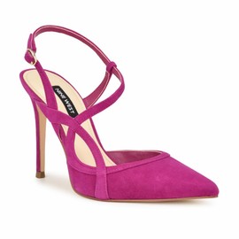 Nine West Women's Fresta Pump, Dark Pink 650, 6