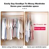 HEYHOUSE Closet Organizers and Storage,College Dorm Room Essentials,Pack of 6