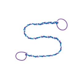 Rip Tie 24" x 3mm Extra Hold Soft Hair Tie for Women, 1pc. Rippled Water– Tangle Free Ponytail Holders – Prevents Hair Damage – Ideal for Activities like Surfing, Exercising, Running, and More