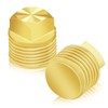 2 Pcs Boat Drain Plug, Solid Brass Boat Plug 1/2