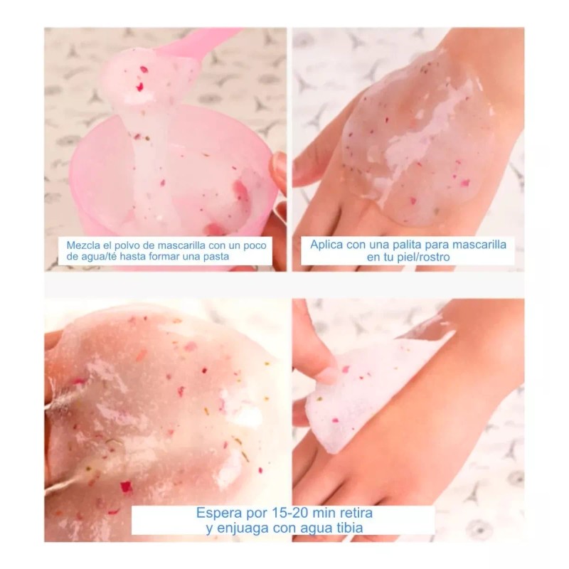 Vanella Monterrey Jelly Mask Mascarilla Hidroplastica Spa Hidratación Spa