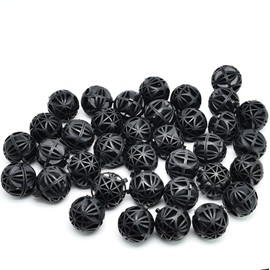 Surf turtle Bio Balls Filter Media100 Pcs 1-Inch Aquarium Bio Balls Filter Media for Fish Tank, Aquarium, Pond Filter Media