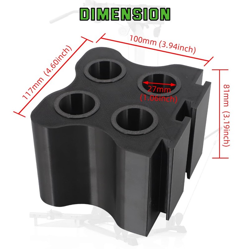 AUTOVIC Upgrade 510lb Adaptor Rod Box Replacement Compatible with Ultimate