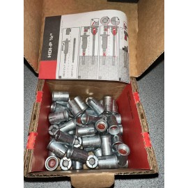 Hilti NEW HILTI Box of 50 pcs. Hilti HD1-P 1/2" Flush Drop-in Anchor 409500