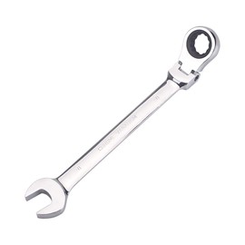 8mm Metric Flex-Head Ratchet Wrench,Box End Head 72-Tooth Ratcheting Combination Wrench Spanner