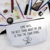 Livel lhood Funny Quotes Makeup Bag Cute Small Organizer Zipper