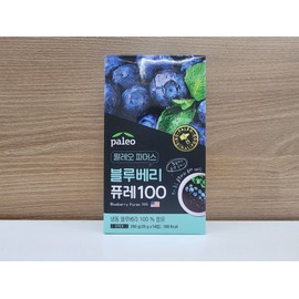 Paleo Blueberry Puree 100 20g x 14 sachets (1 box) / 팔레오 블루베리 퓨레 100 20g x 14포 1박스