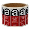 Labelident Hazardous Substance Labels for Asbestos Products – 25 x