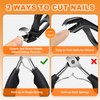 Toenail Clippers for Thick Nails for Seniors, Angled Head Ergonomic