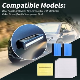 XTPTFABS Door Handle Protection Film Kit Compatible with Fisker Ocean 2023 2024 (Handle Protection Film)