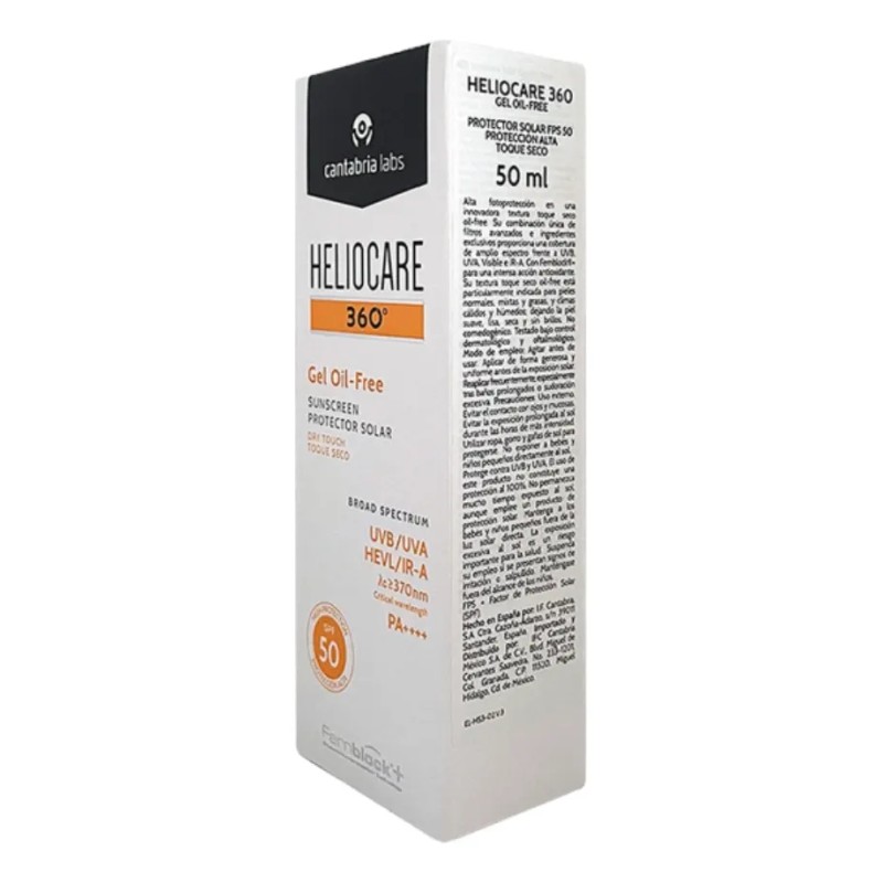 Heliocare 360 Gel Oil Free 50 Ml
