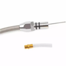 Unbranded Firewall Mount + Filler Tube For Chevy GM 4l60E Flexible Transmission Dipstick