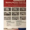 Oatey 38568 Quadtro Washing Machine Outlet Box