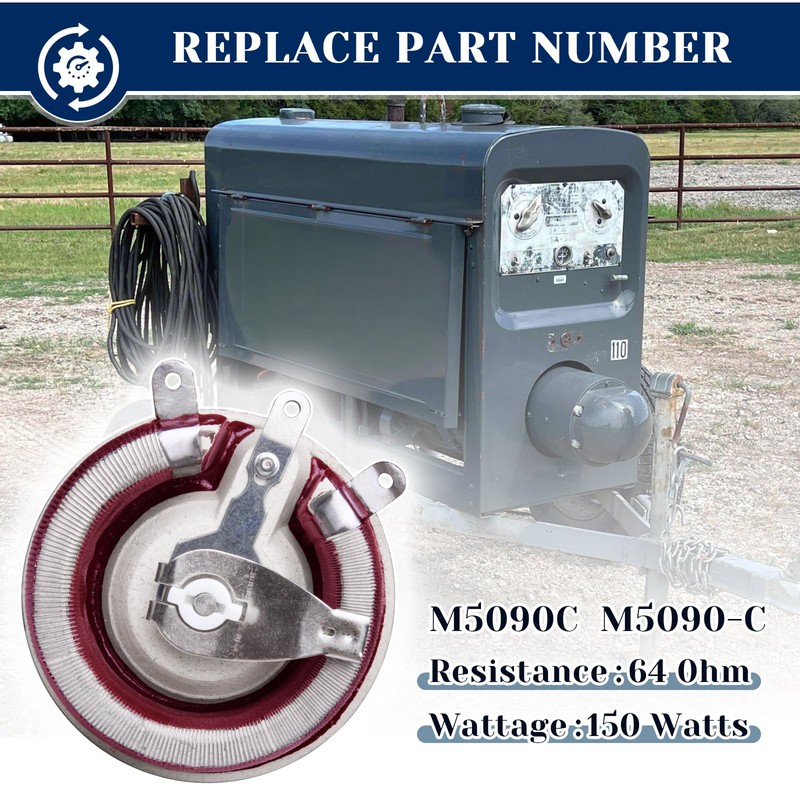 Rheostat 150W 64 Ohm M5090C M5090-C Welder Compatible with Lincoln