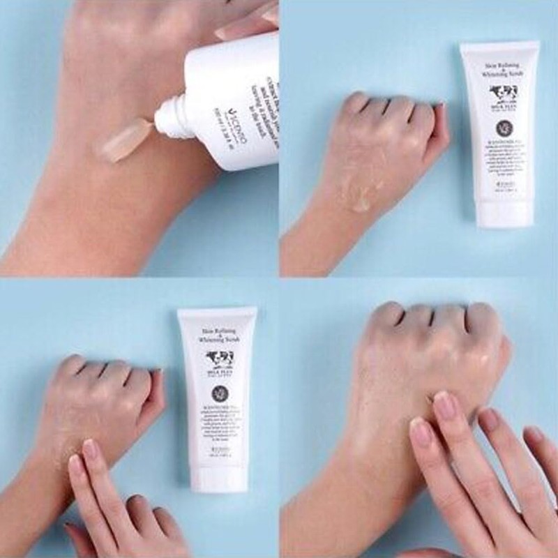 SCENTIO MILK PLUS SKIN SCRUB (100 ML)