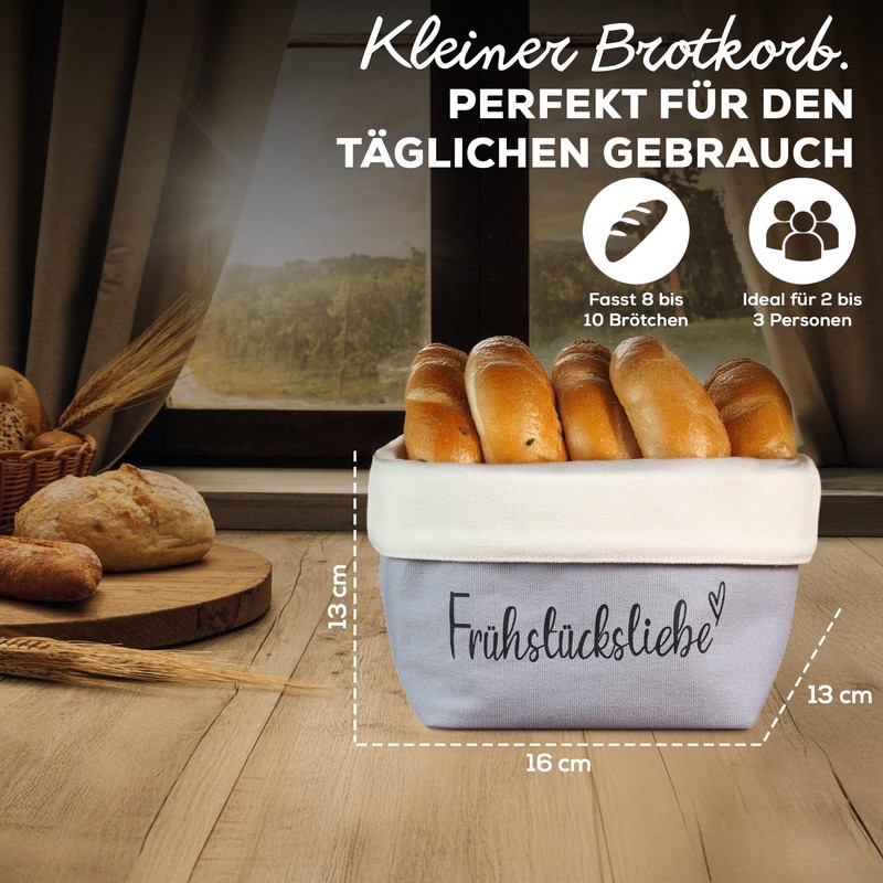 COZYINT modern bread basket made of fabric | bread bag