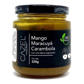 Mango, Passion Fruit, and Natural Starfruit Jam 220g