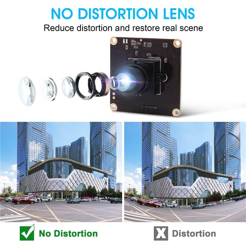 ELP USB Camera 260fps High Speed Webcam 110 Degree Wide