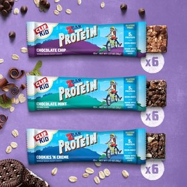 Clif Kid ZBAR - Protein Granola Bars – Variety Pack - Gluten Free - Non-GMO - Lunch Box Snacks (1.27 Ounce Energy Bars, 18 Count)