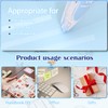 4pack Refillable Retractable Scrapbook Tape& 4 Replacement Refills, 5M*6mm Double