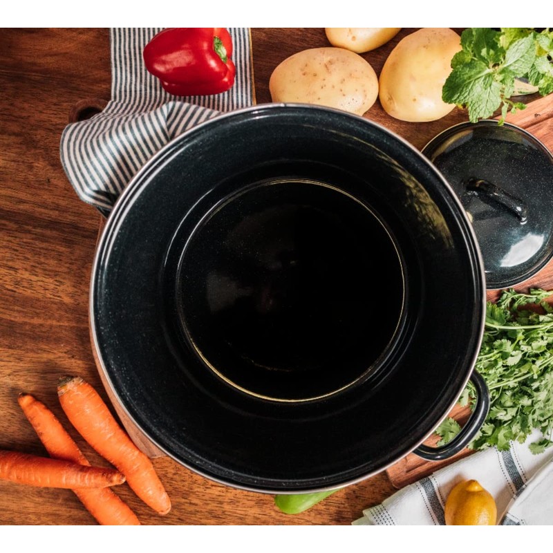Granite Ware 15 Qt Heavy Gauge Stock Pot with Lid.