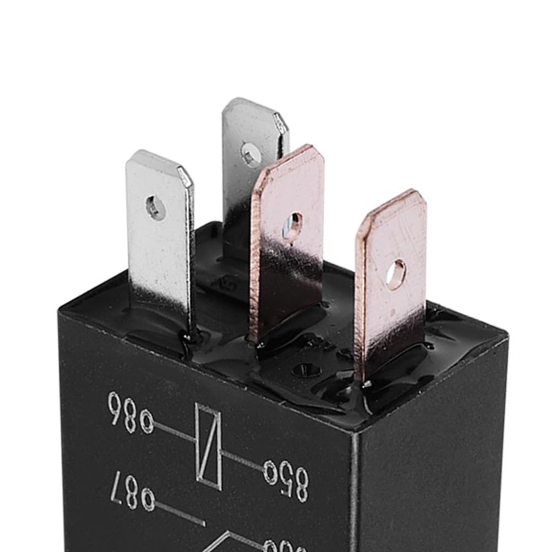 Sarini 2 Pack 4 Pin 12V Relay, 30A Multi-Purpose Automotive
