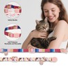 AIITLE Cat Collar 2 Pack with Bell, Breakaway Safety Buckle