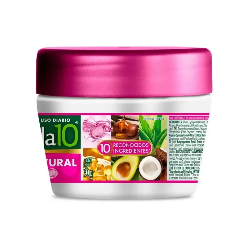 Nutribela Tratamiento Capilar 10 Con Keratina Natural 90 Gr