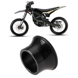 Briny River 1 Pair CNC Front Wheel Hub Spacers Aluminum Compatible with Sur-Ron Light Bee X LBX E-Bike, Black