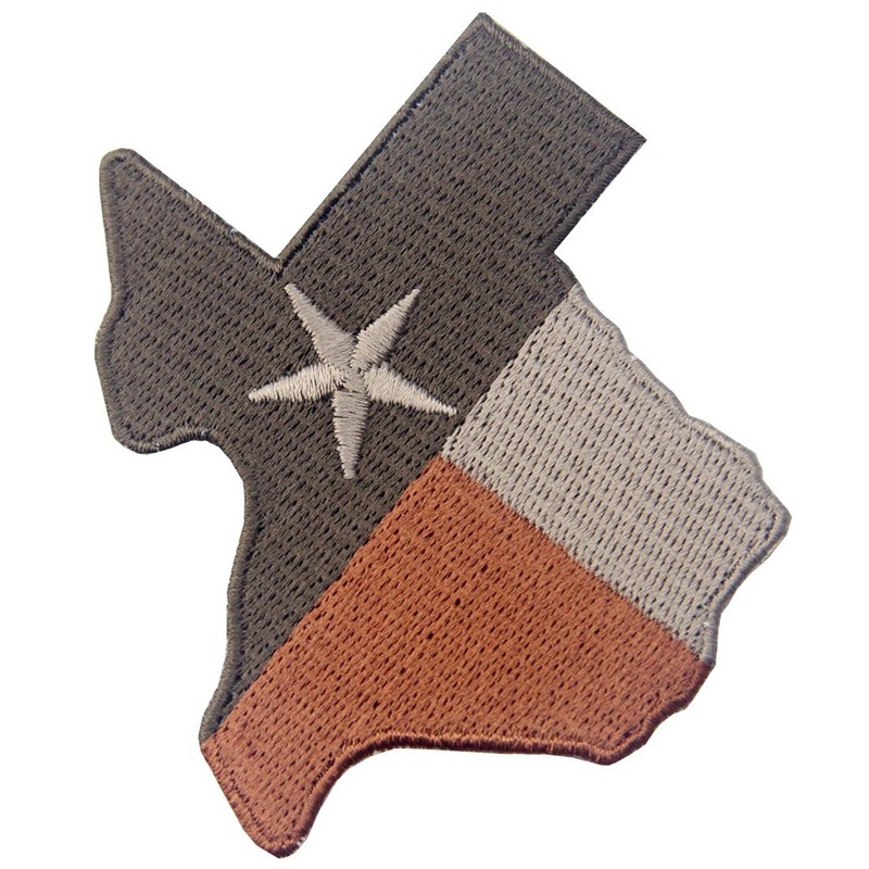 Tactical Texas State Flag Embroidered Emblem Iron On Sew On