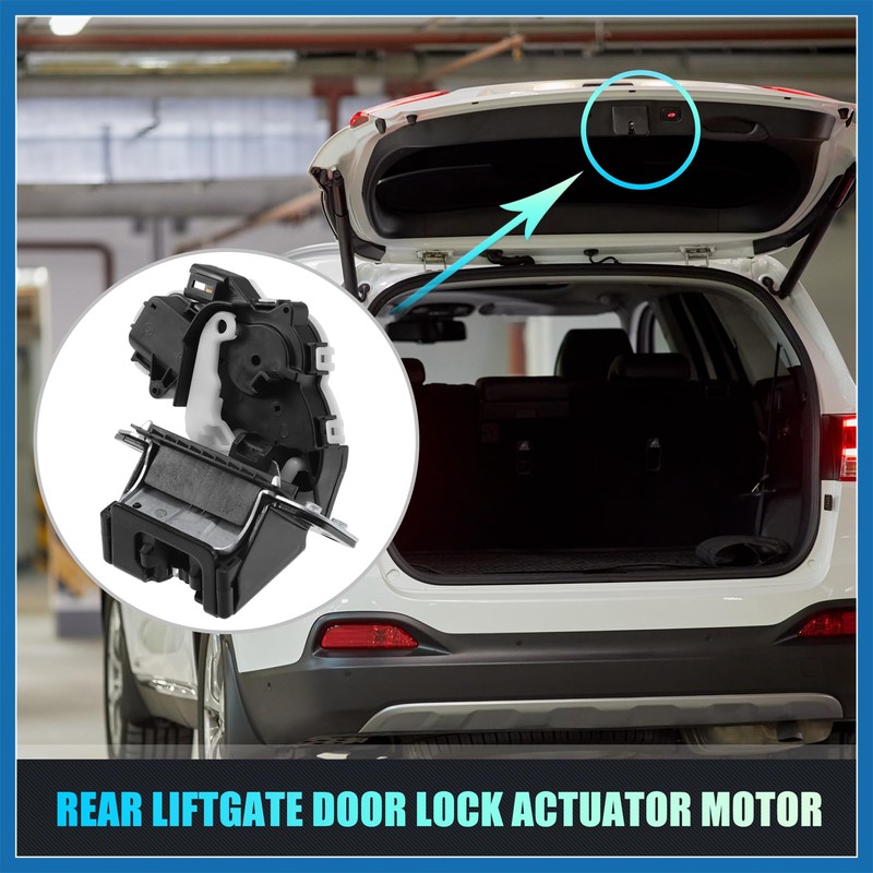 A ABSOPRO Replacement Rear Liftgate Door Lock Actuator for Mazda