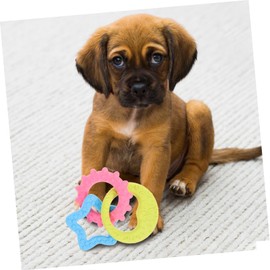 VILLFUL Three- Puppy Teething Pet Small Puppy Dog Chew Teething Dogs Random Color