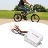 Electric Bike Brush Controller 24V 500W Multi Protection Aluminum Motor