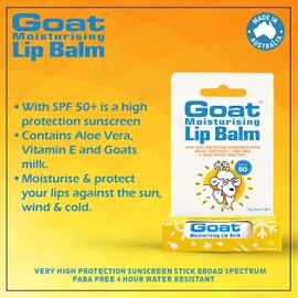 Goat Range Goat Moisturising Lip Balm SPF 50+ 5g