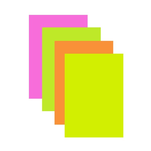 40 Sheets Coloured Printer Paper/Colour: Pack Of 10 Neon Pink,