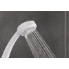 Triton 3 Position Shower Head - White