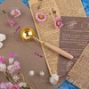 AUEAR, Wooden Handle Copper Wax Sealing Stamp Melting Spoon Seal