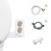 TUSHY Spa Warm Water Bidet Attachment for Toilet. Universal Fit,