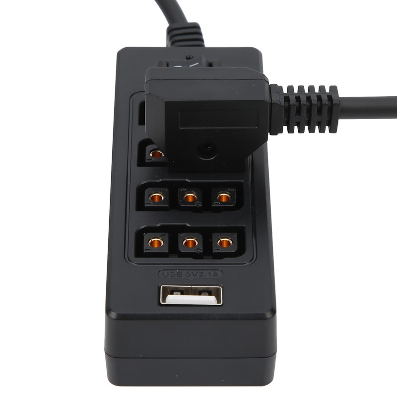 DTAP Male Port to 4 DTAP and 2 DC Female