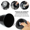 JUSTTOP Car Trash Can with Lid, Mini Leakproof Car Cup