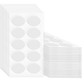 JCUQGDOO Earring Lobe Support Patches, 300pcs Transparent Invisible Earring Stickers, Breathable Earrings Support Pads, Oval Design Ear Pinning Back Stickers for Droopy Ears