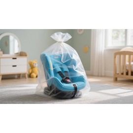 40x60 Inches Clear Giant Storage Bags Extra Large Plastic Bags Perfect for Moistureproof, Dustproof, Luggage, Suitcase, Kids Bike, Blanket, Big Plush Toys, Moving and More (10 pack)