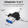 3 En 1 Otg Usb 30 Para Micro Usb Tipo