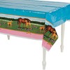 Fun Express Horse Mare and Foal Plastic Table Cover -