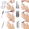 Manicure Set - 12 Piece professional pedicure tools - German