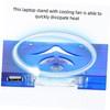 KOMBIUDA Laptop Cooling Stand with LED Fan Port USB Hub