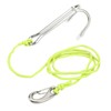 Diving Hooks Stainless Steel Double Reef Hook with Spiral Coil