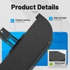 JMTAAT Rugged Side Steps Compatible with 2007-2018 Jeep Wrangler JK