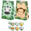 Safari Goodie Bags-24 Pcs Jungle Party Favors Candy Bags with
